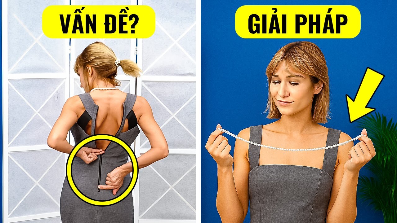 Sửa chữa và nâng cấp quần áo của bạn NHANH CHÓNG với 5 mẹo may vá này! 👗🪡 