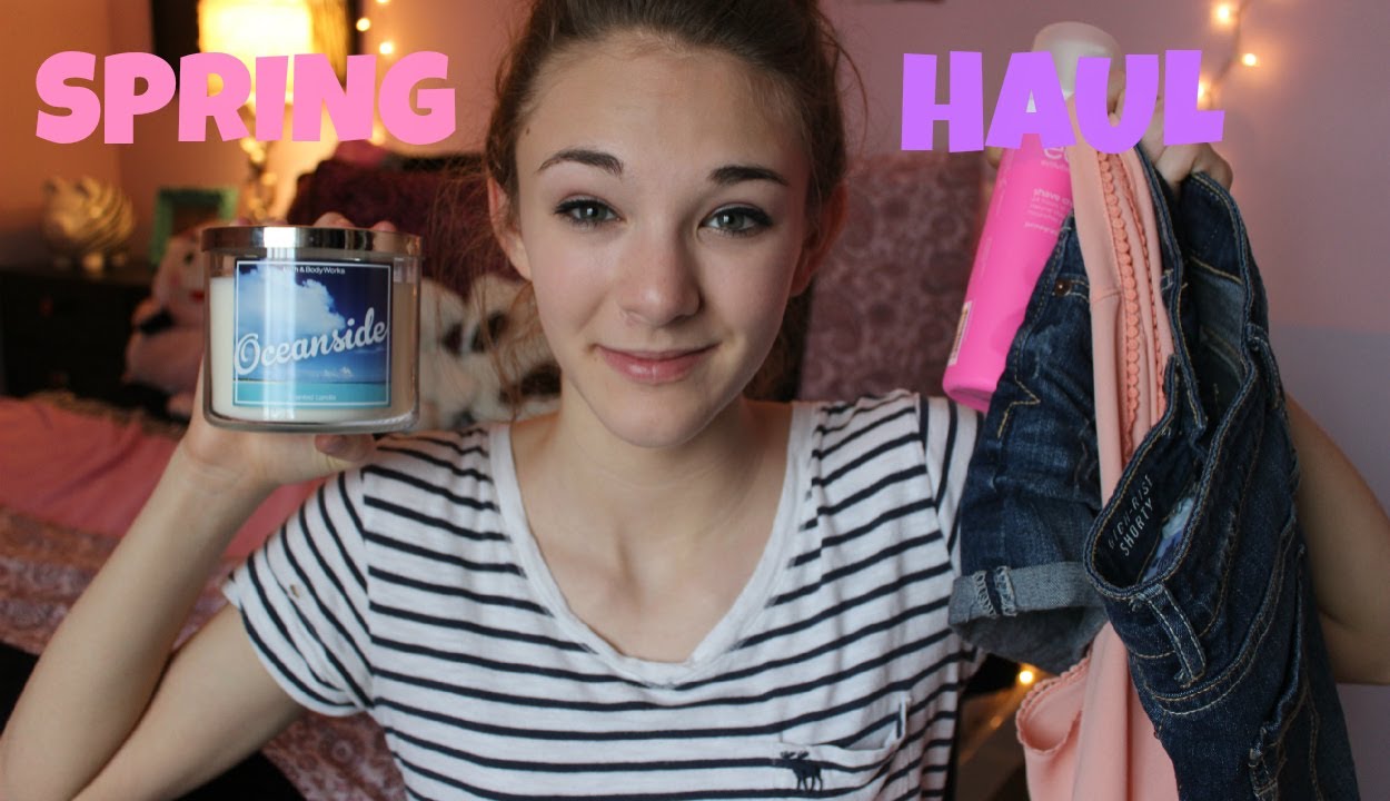 Spring Haul!! (Hollister,Bath&BodyWorks,Bethany Mota Collection)
