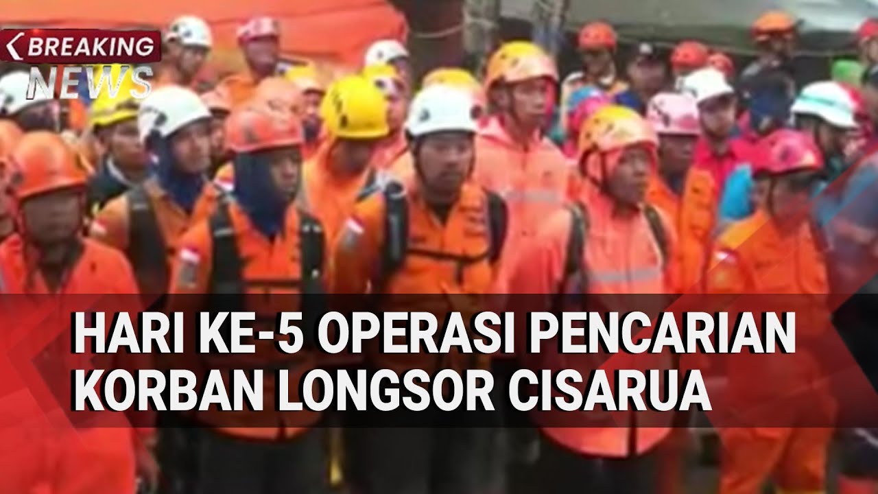 Update Penanganan Longsor di Cisarua Bandung Barat