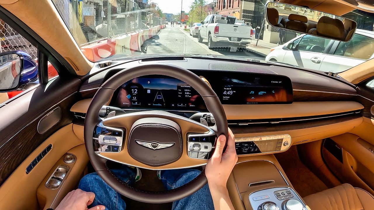 2024 Genesis G90 - $100k Korean Flagship Rush Hour Commute