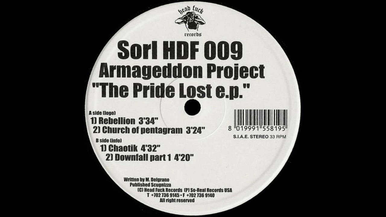 Armageddon Project - Church of Pentagram - HDF 009 (#Hardcore #Gabber)