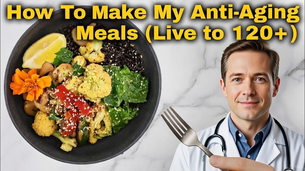 How I Eat for Longevity (Anti-Aging Meals That Help You Live to 120+)