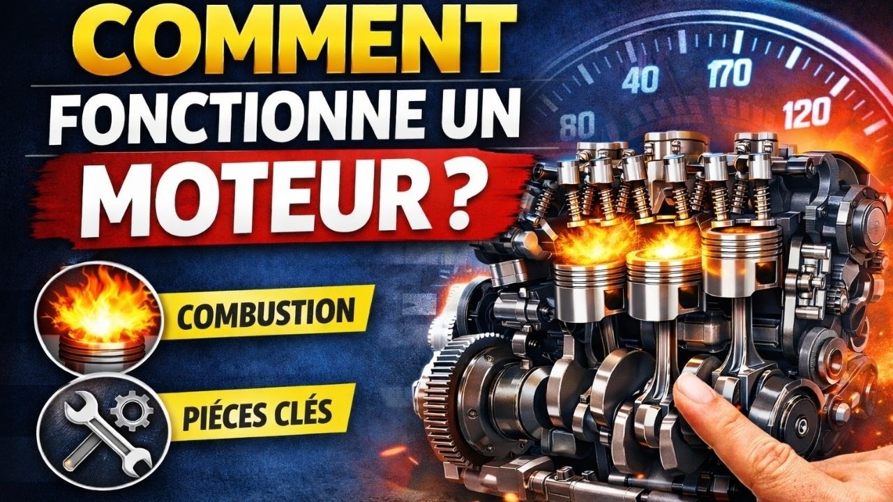 Comment fonctionne un moteur de voiture ?