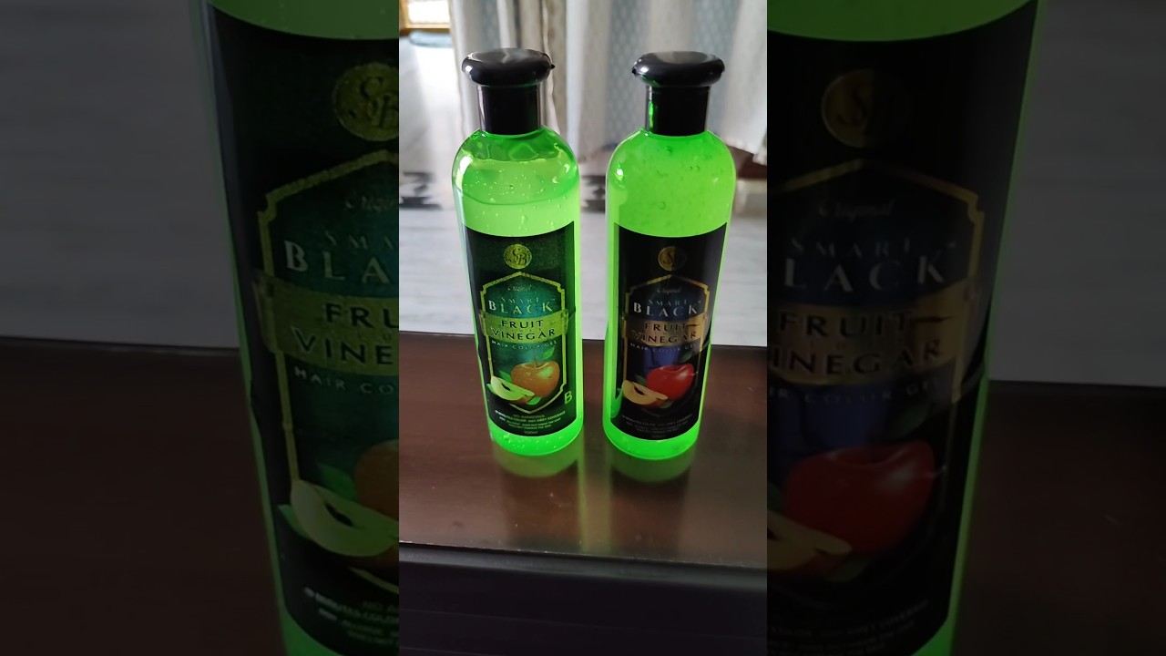 Smart Black Fruit Cider Vinegar Hair Colour Gel