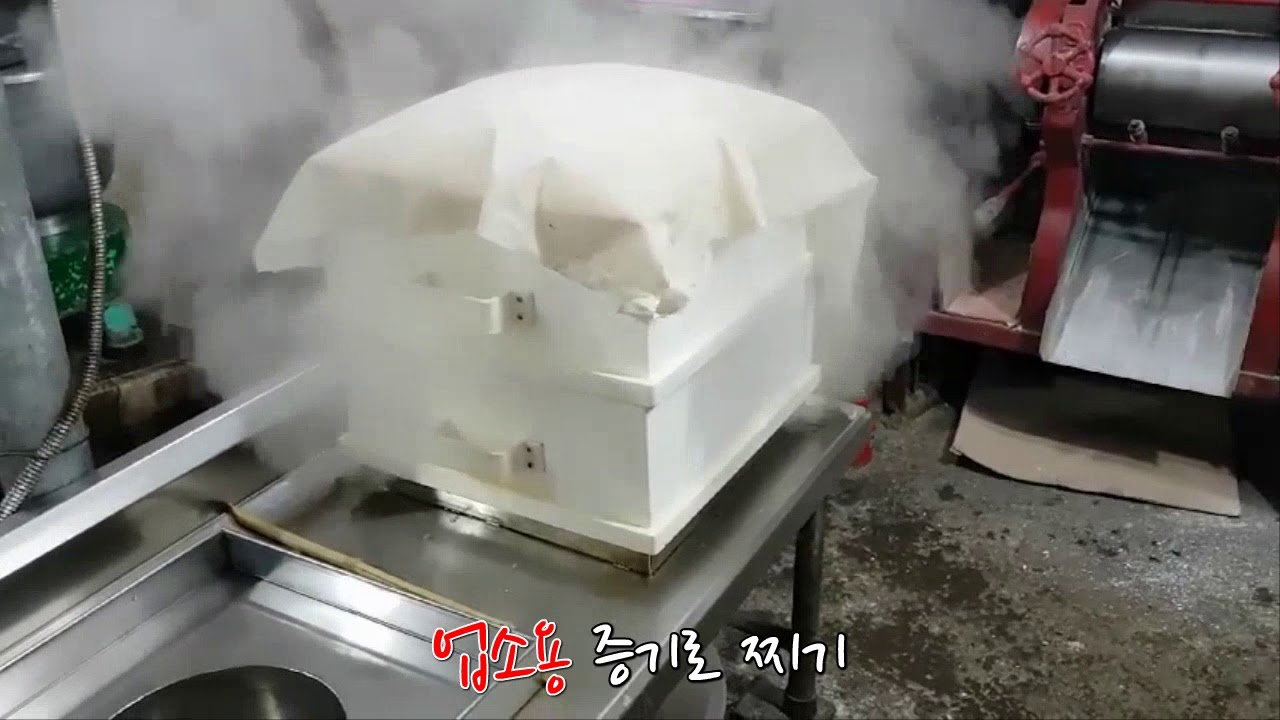 시골 방앗간에서 따끈따끈 말랑말랑 가래떡 빼기 전과정