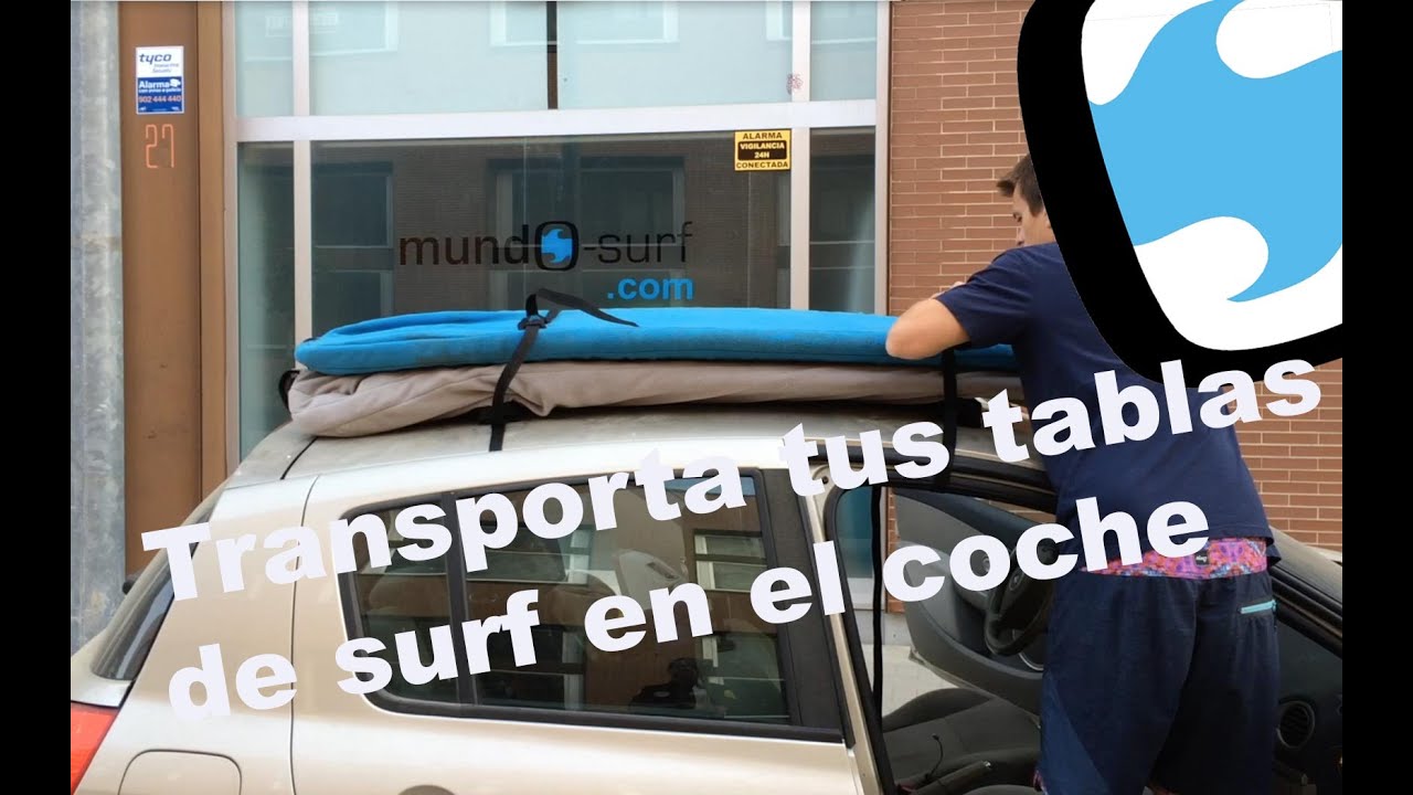 3 formas de transportar tus tablas de surf en el coche