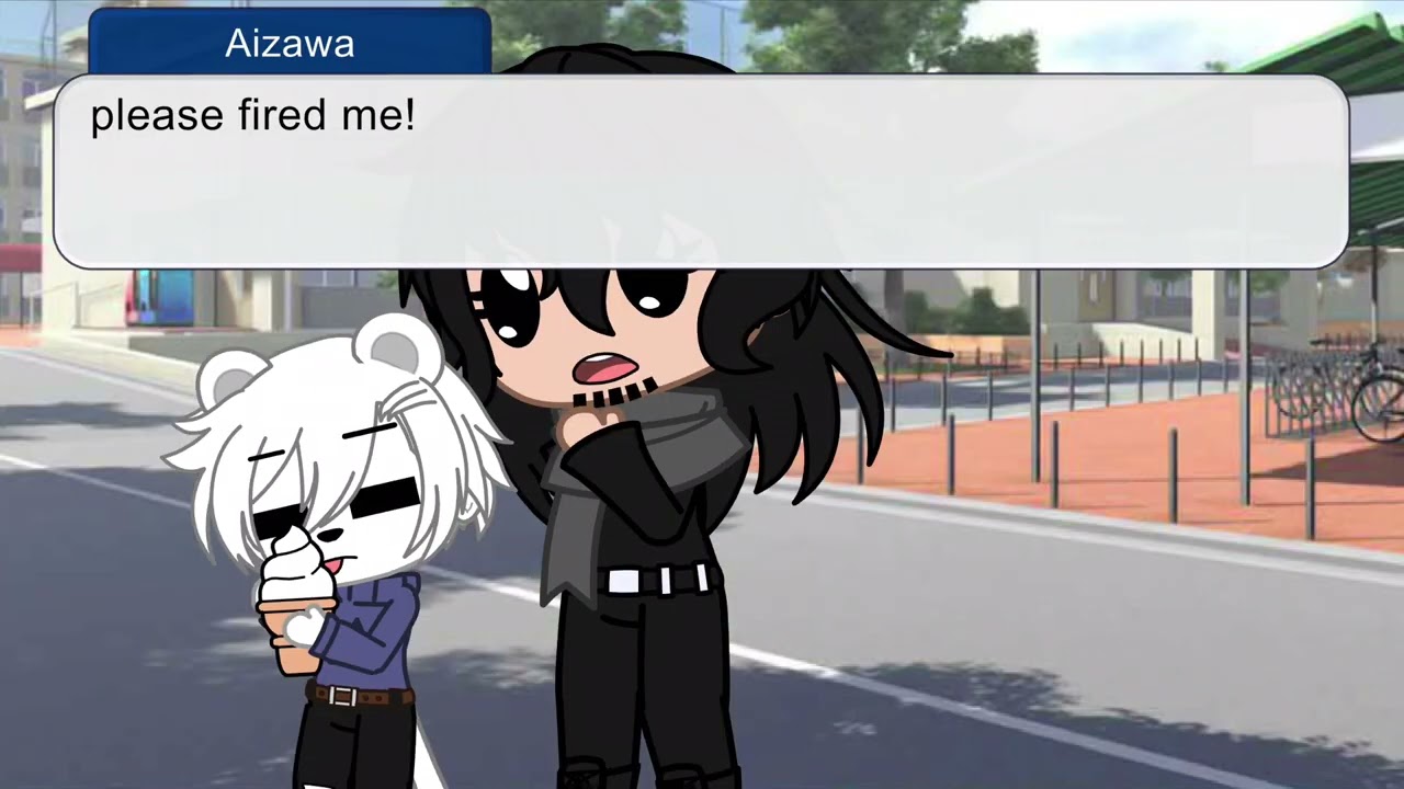 Aizawa want nezu to fired him so he can get away from the students 😂