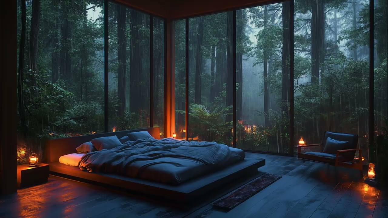 Emotionally Soothing ASMR Rain Sounds for Stress Relief and Natural Sleep Support