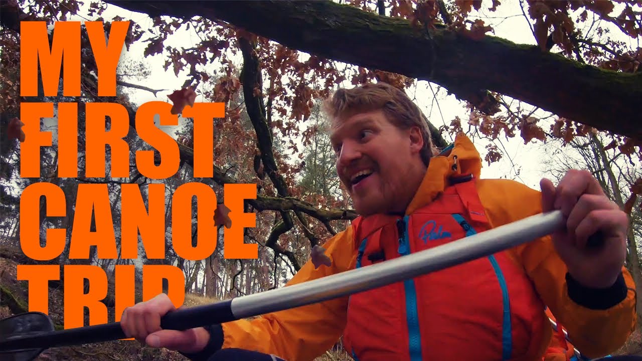 Canoeing the Dinkel - First time Canoeing