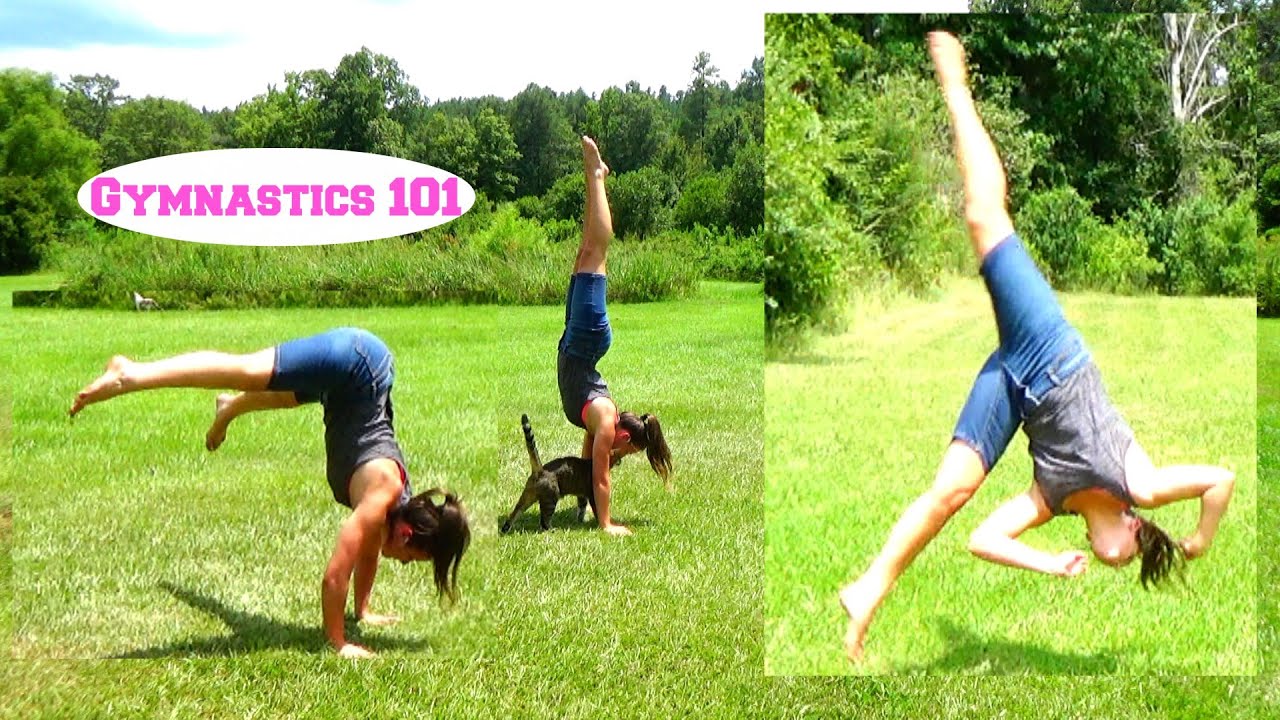 ATTEMPTING AERIALS AND PRESS HANDSTANDS! | SELF-TAUGHT GYMNASTICS