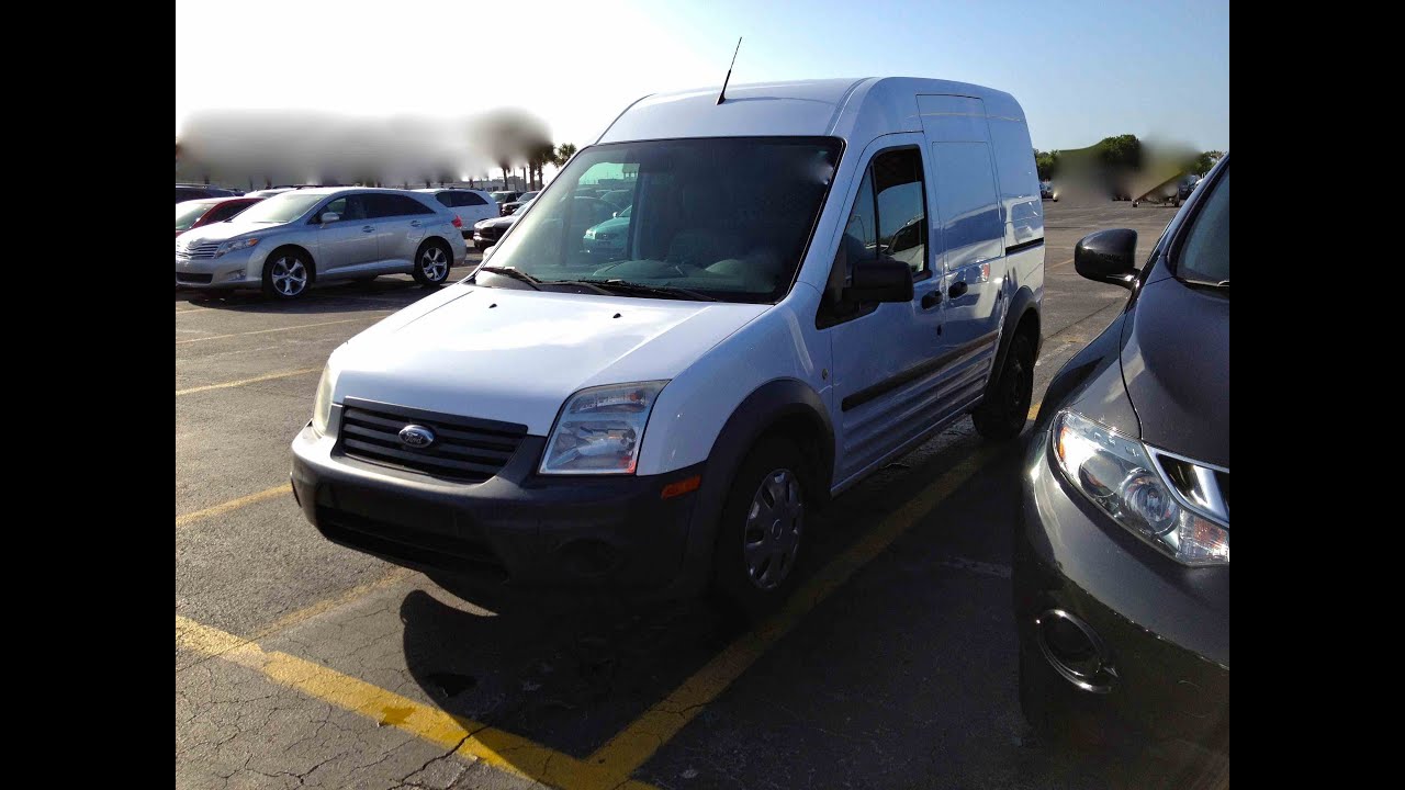 2010 Ford Transit Connect Start Up, Quick Tour, & Rev With Exhaust View - 167K (High Mileage Update)