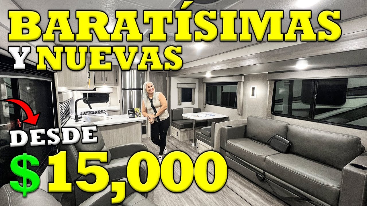 Las RV y AUTO CARAVANAS más BARATAS y ECONÓMICAS del 2024 en USA  tours