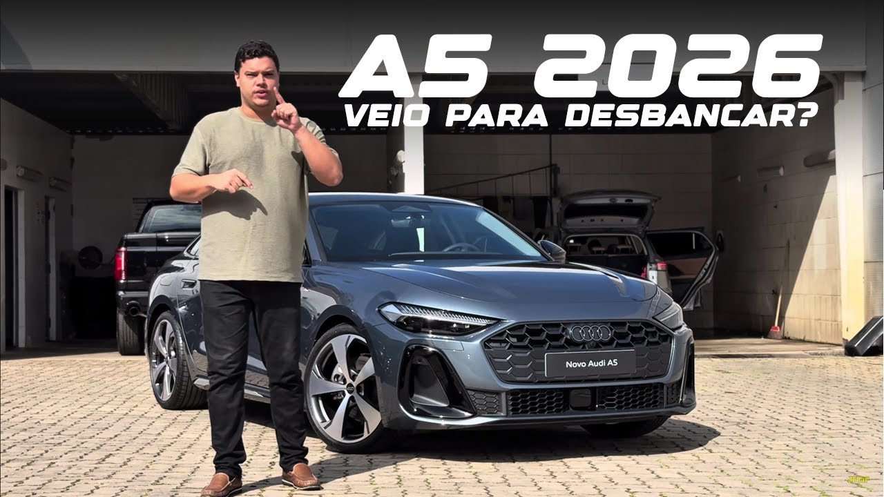 Review do Novo Audi A5 2026! Melhor que a 320i?