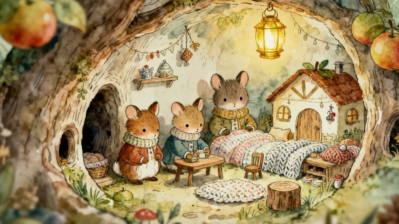 Honeysuckle Hollow Evening | Gentle Storybook Music for Soft Rest