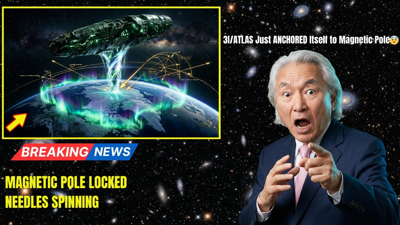 3I/ATLAS Just ANCHORED Itself to Earth's Magnetic Pole — Compass Needles Spinning | Michio Kaku