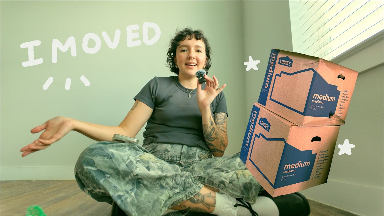 moving into our new home (,, .  ̫. ,,) (vlog)