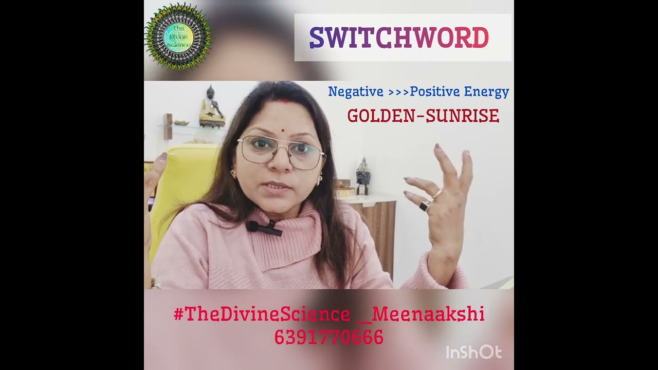 Switchword:the power to change your energy.