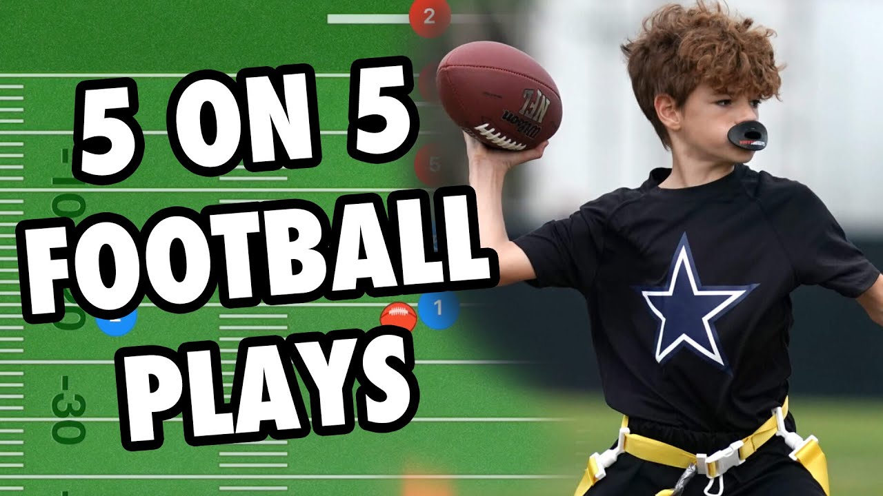 Simple 5 in 5 Flag Football Plays