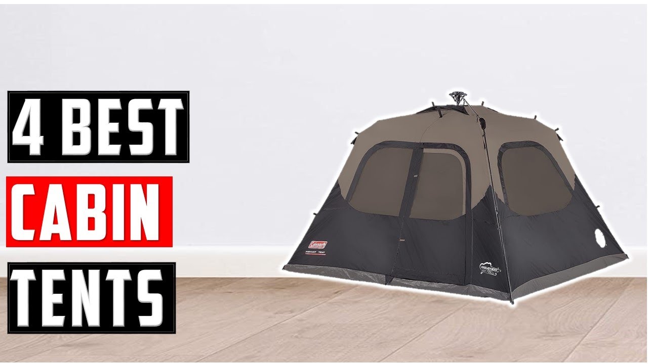 ✅Best Cabin Tents 2023 | Top 4 Cabin Tents for Ultimate Camping Comfort