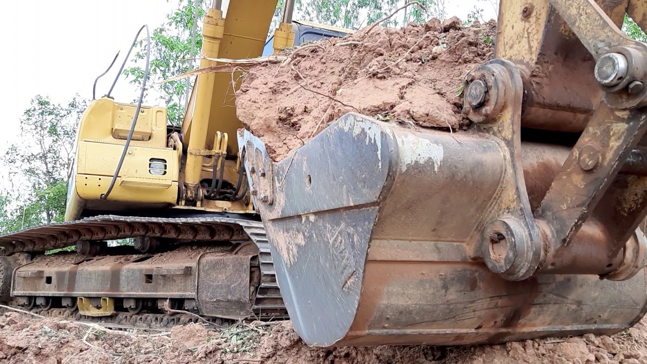 รีวิว จัดหนัก จัดเต็ม CAT320C made in usa บุ้งกี 7 ฟัน สุดจัดเล่นดินแข็ง ดั้มแรง EP.4801