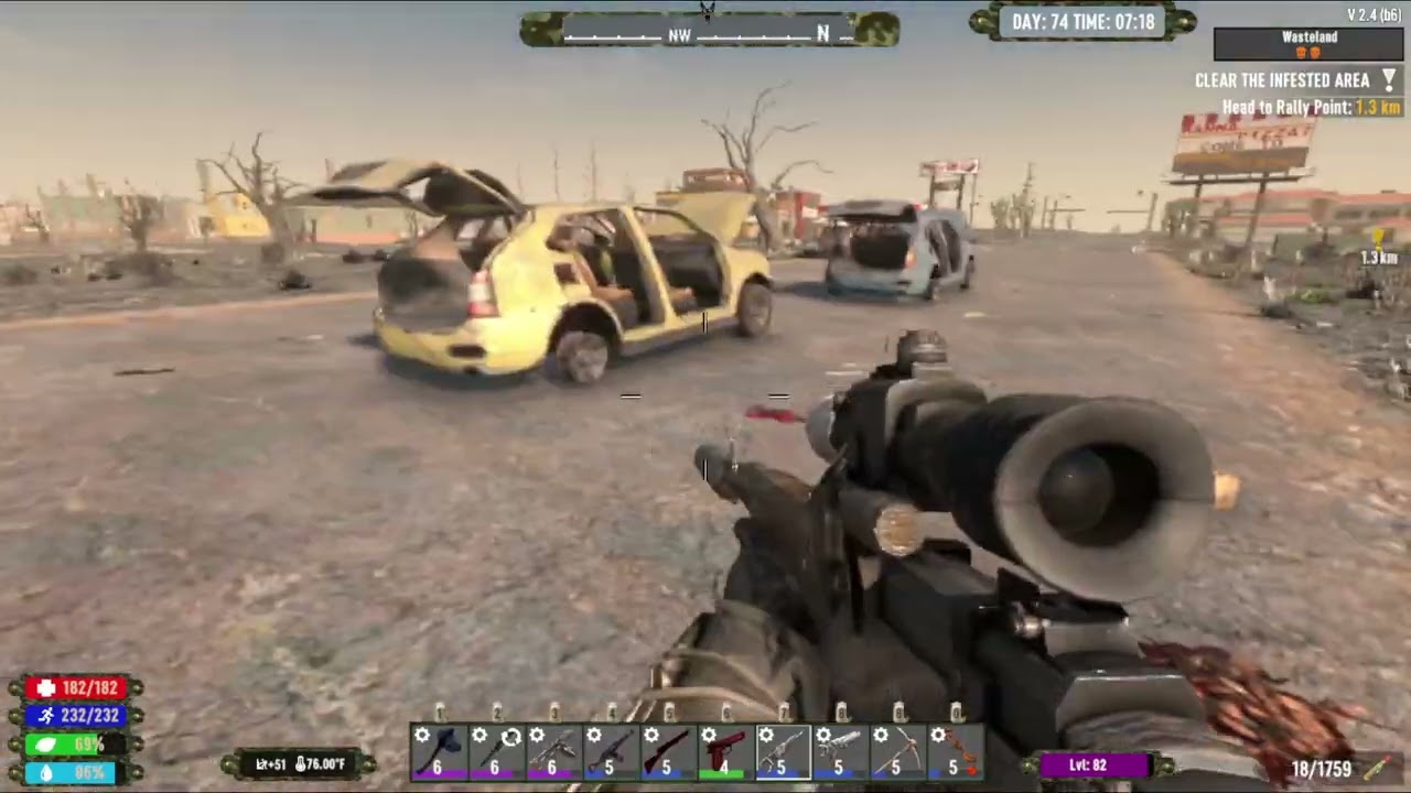 D74 preppocalypse (v2) mod testing and having some fun............