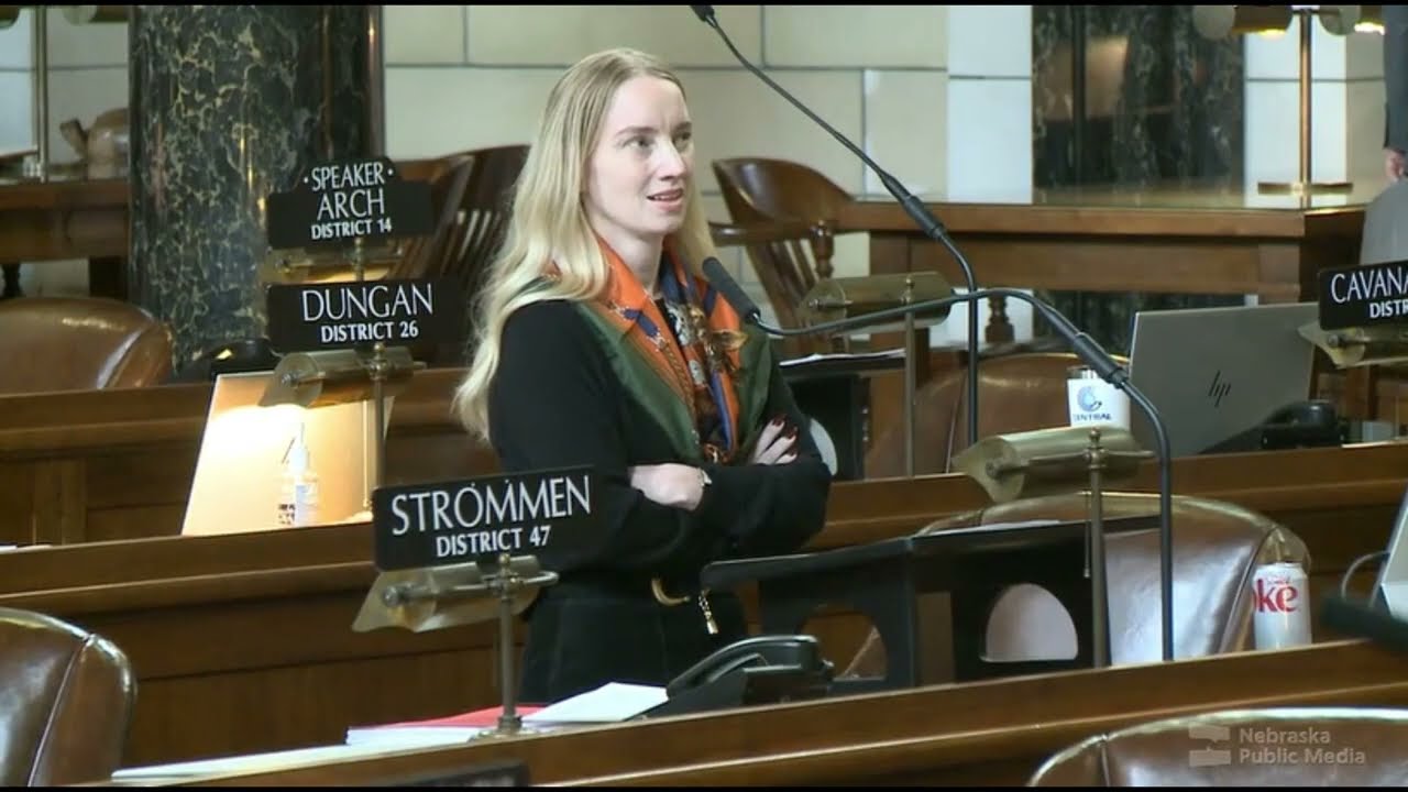 Senator Megan Hunt On Inappropriate Remarks From Senator Hardin