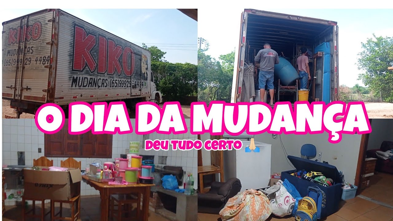 ENFIM CHEGOU DIA DA MUDANÇA| MUDAMOS PARA O NOSSO RANCHO | Gratidão a Deus 🙌🏻.