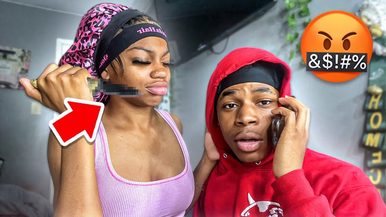 Another Girl Calling My Phone 🤬Prank On Lauryn *She Did This*…