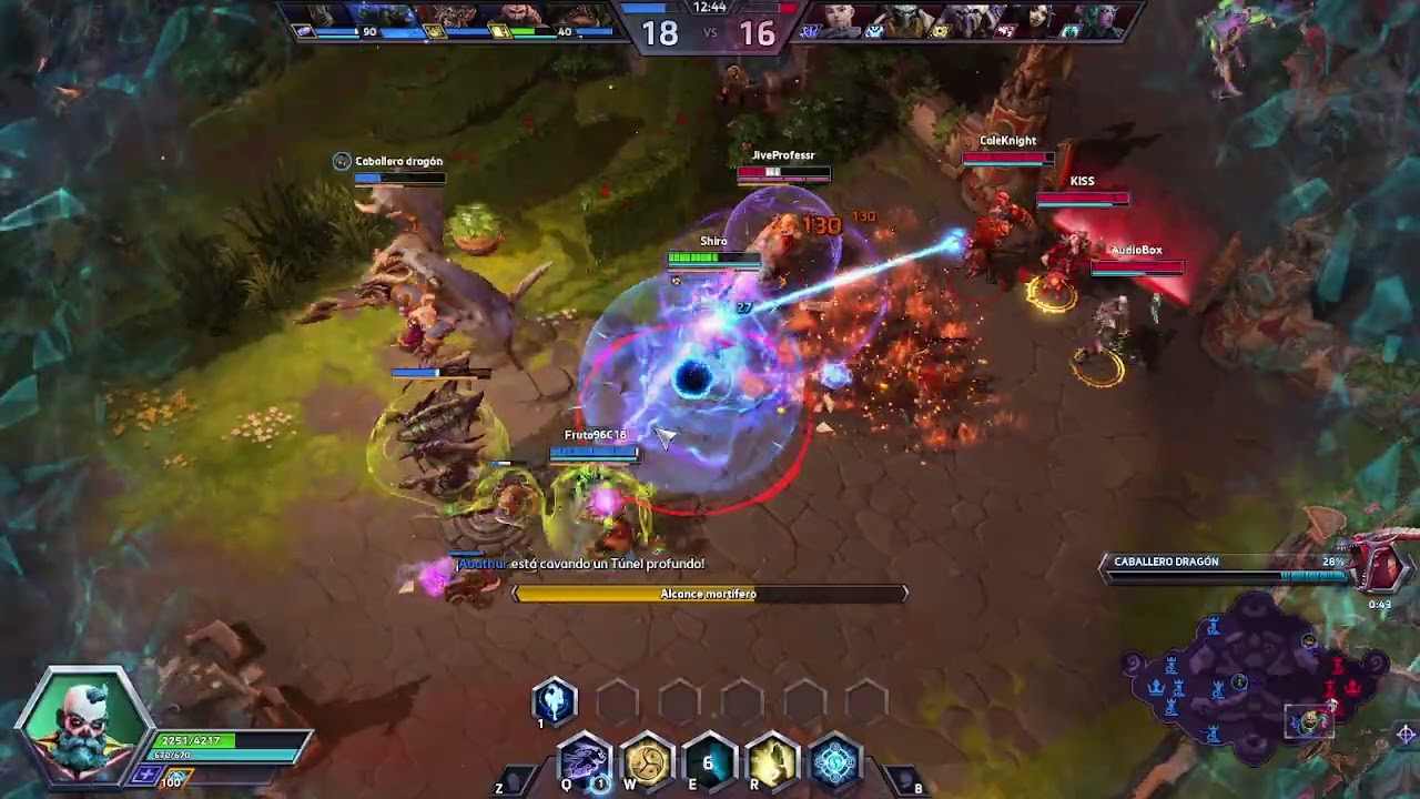 Heroes of the storm Partida rapida con Kharazim