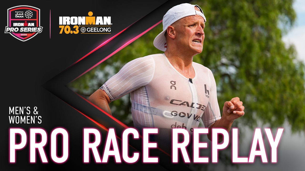 Повтор профессионального забега | IRONMAN 70.3 Джилонг ​​2026