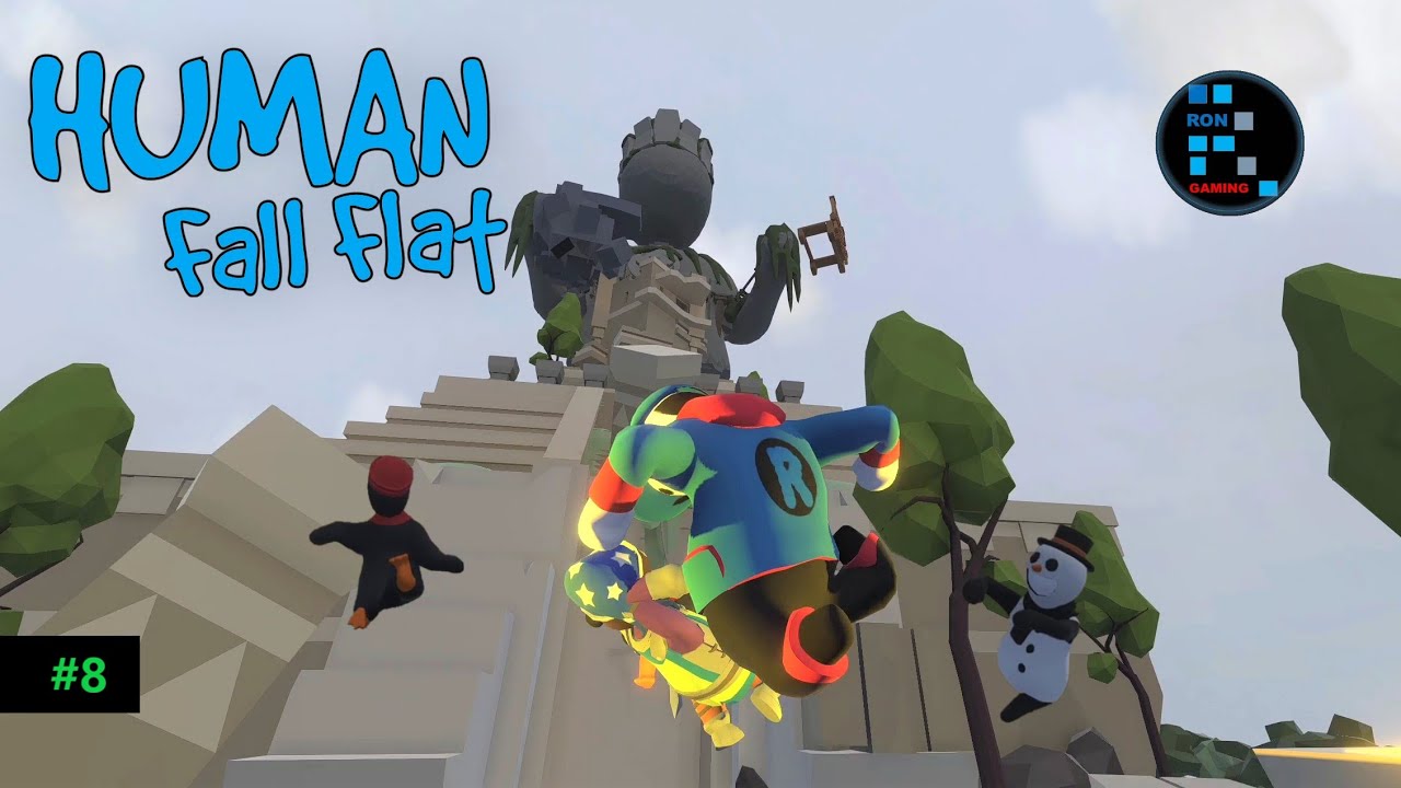 Human: Fall Flat | Funniest Gameplay Ever Custom Map#8