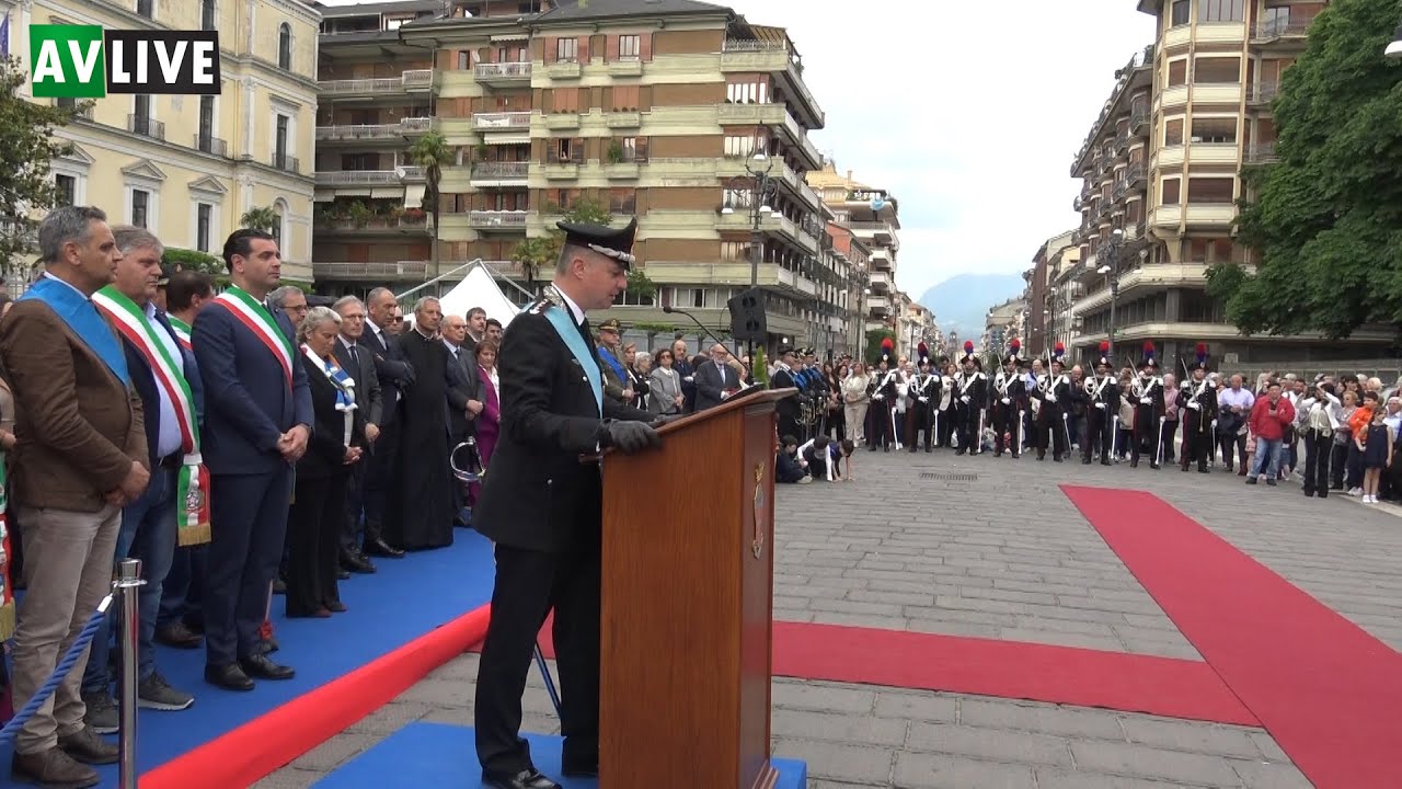 La festa dell'Arma dei Carabinieri 2023 ad Avellino