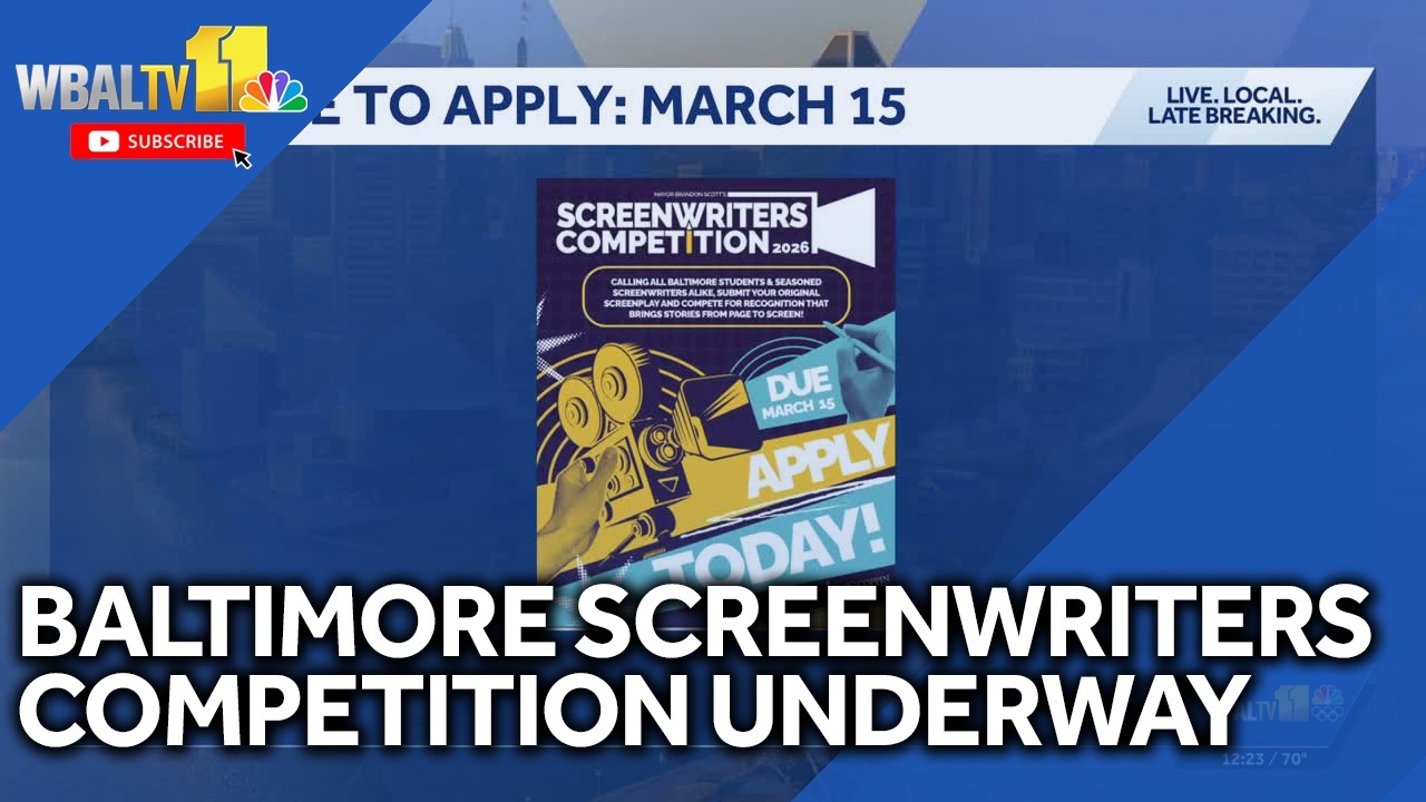 Mayor's Screenwriters' Competition to showcase Baltimore
