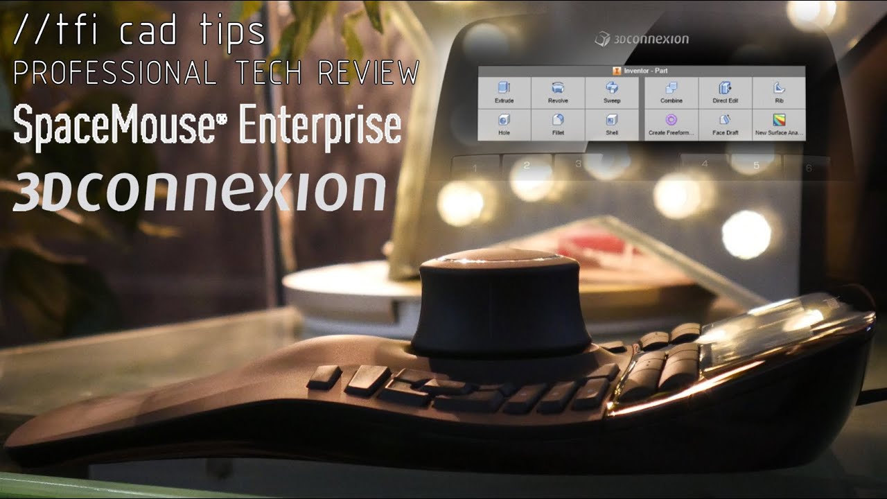 3DConnexion SpaceMouse Enterprise - 3D Mouse Full Review (New for 2016)