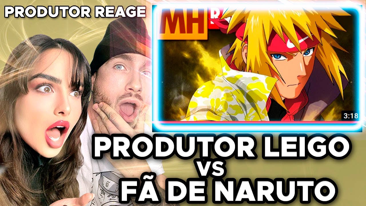 Tipo Minato ⚡️ (Naruto) | Style Trap - MHRAP - PRODUTOR LEIGO X FÃ DE NARUTO (react)