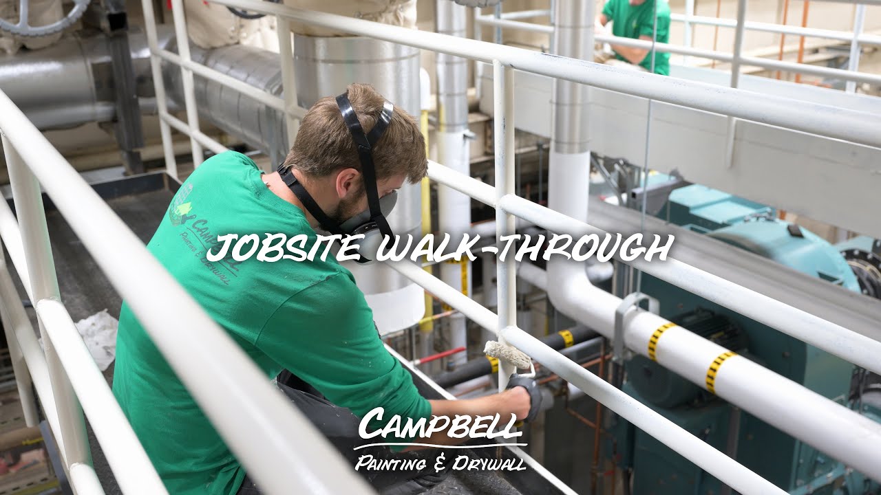 Jobsite Walk-Through - Providence Boiler Room | Campbell Painting and Drywall