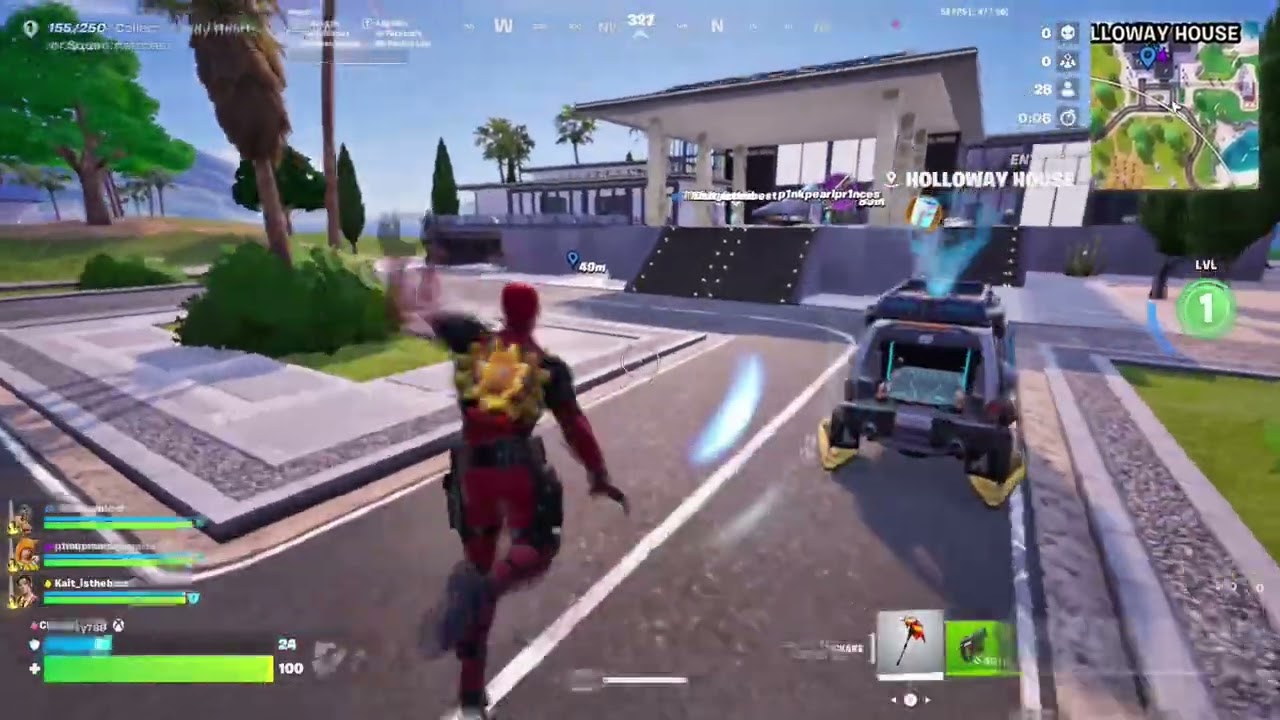 Fornite Chapter 7 Valentines Teamwork Blitz Gameplay 