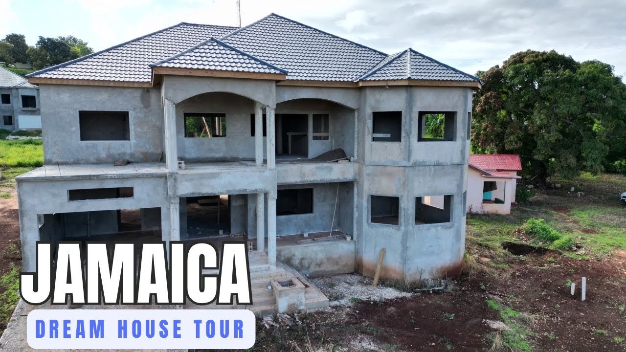 Construction Of a 6 Bedroom Dream Home In Jamaica