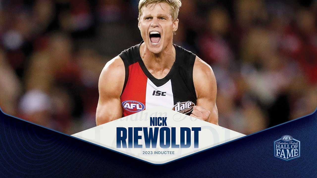 Nick Riewoldt: 2025 Australian Football Hall of Fame Inductee