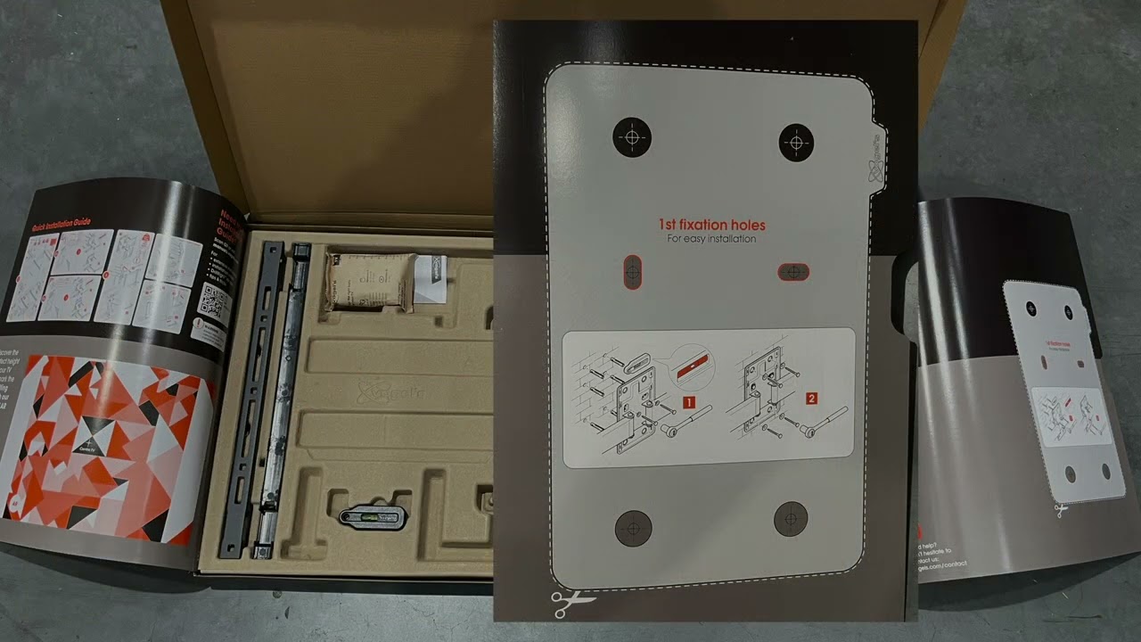 Mounting the TVM5855 on to wood studs using the TVA6950