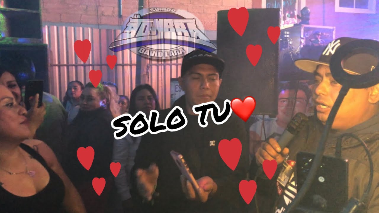 ASÍ SE PRESENTÓ DAVID LARA SONIDO LA SOMBRA EN SAN BALTAZAR CAMPECHE❤️SOLO TU❤️