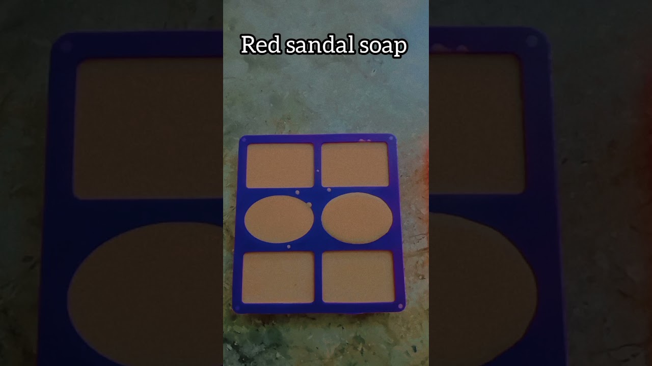 Red sandal soap 