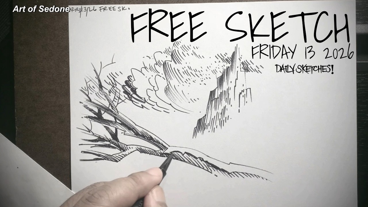 Free Sketch Friday 13 2026