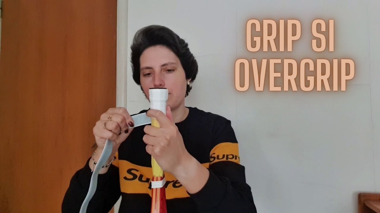 Grip si Overgrip. Ce sunt si cum se inlocuiesc pe o racheta de tenis?
