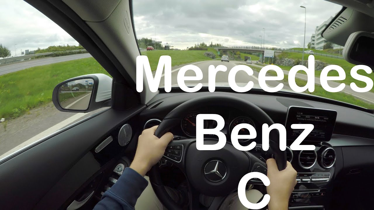 Mercedes Benz C-Class Estate Autumn Day Drive POV + Quick Review - PointOfViewCars