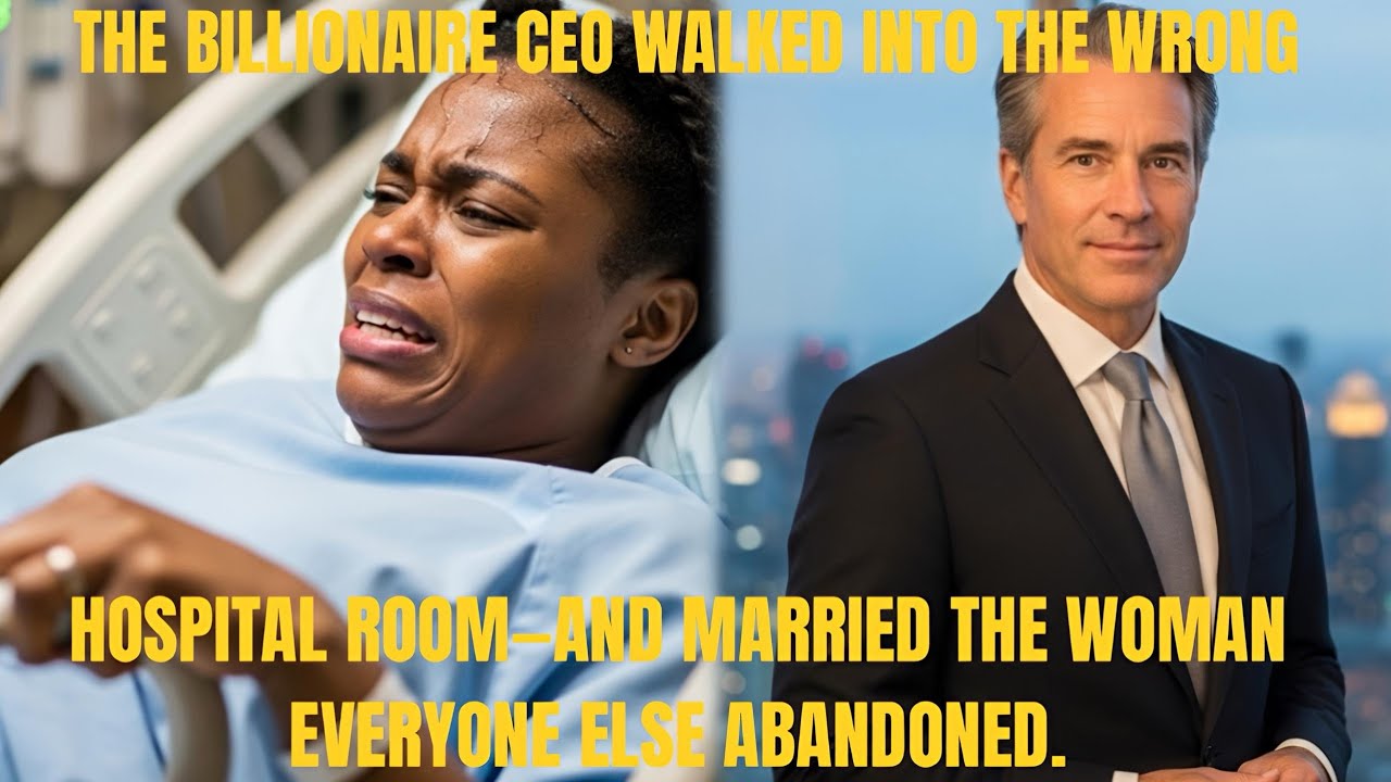 The Billionaire CEO Walked Into The Wrong Hospital Room—And Married The Woman Everyone Abandoned…