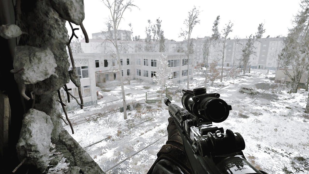 Gunfight with Monolith at Pripyat&rsquo;s Kindergarten | STALKER 2 [Veteran | No HUD | 4K]