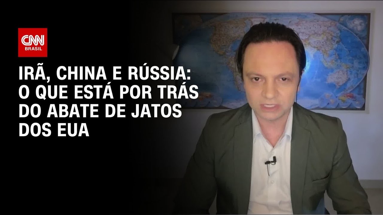 Sistema do Ir&atilde; e intelig&ecirc;ncia de China e R&uacute;ssia; o que explica abate de jatos dos EUA | AGORA CNN