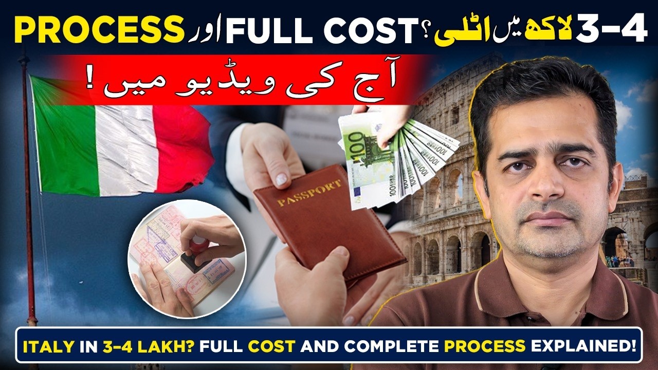 3-4 Lac cost to Study in Italy from Pakistan? | Application, Attestations etc ALL COSTS discussed