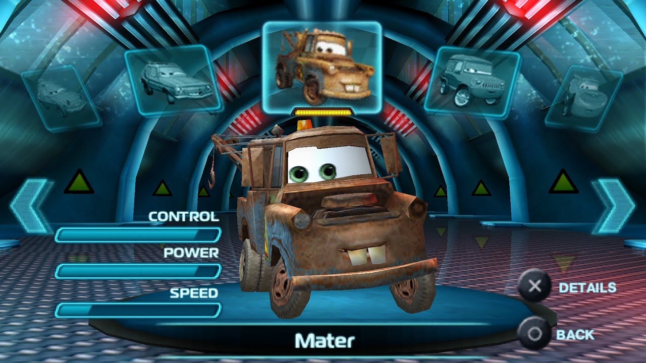 Cars 2 PSP - Mater Gameplay (PPSSPP)